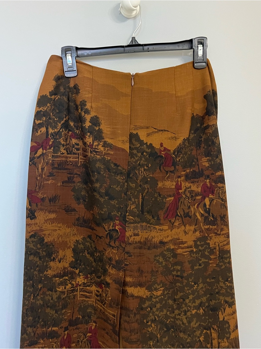 Talbots Petites Women's Wool Equestrian Pencil Skirt Size 12P - Picture 9 of 10